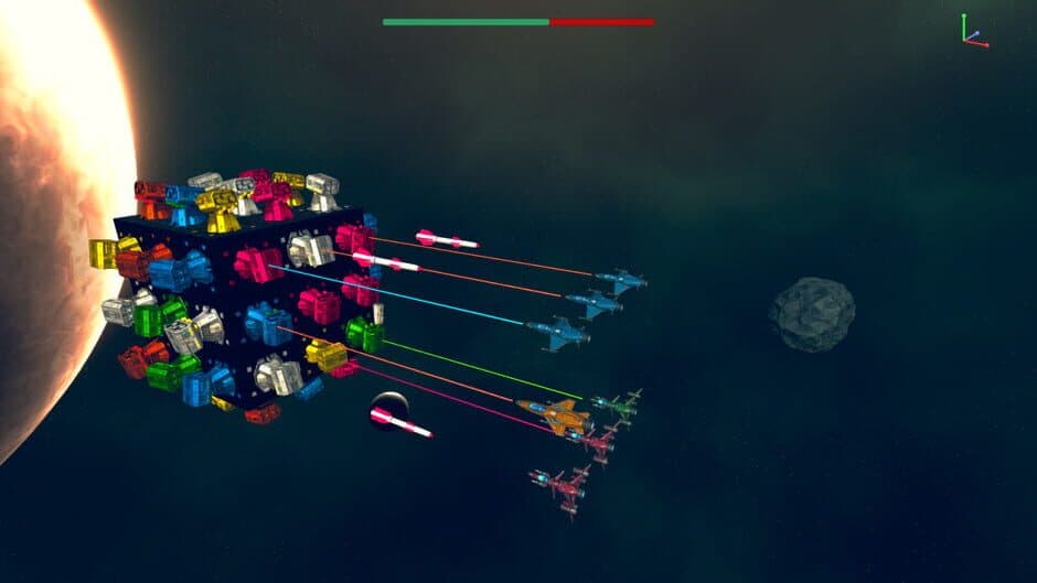 Скриншот 1 из Space Cube Tower Defense