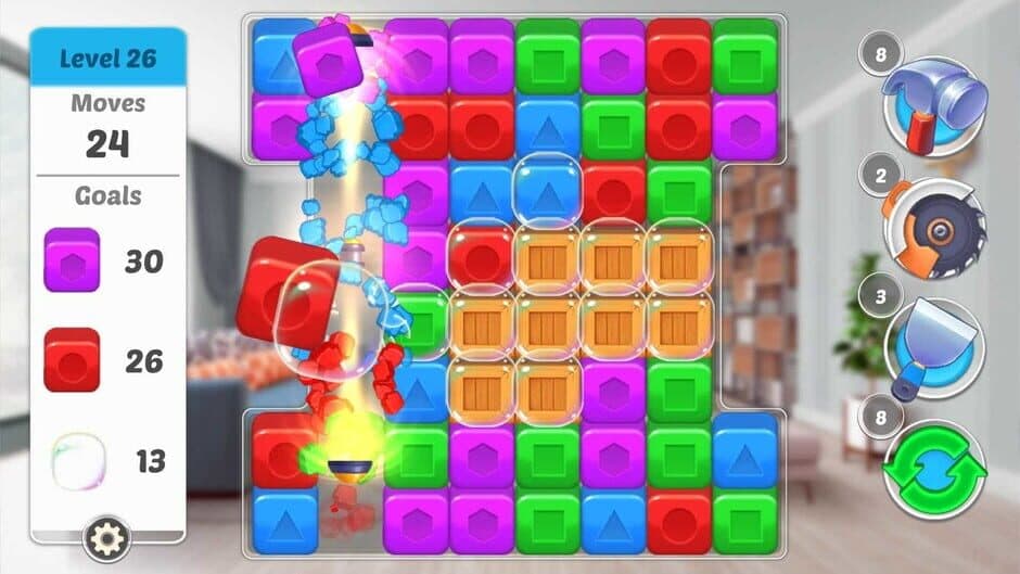 Скриншот 4 из Home Designer: Makeover Blast