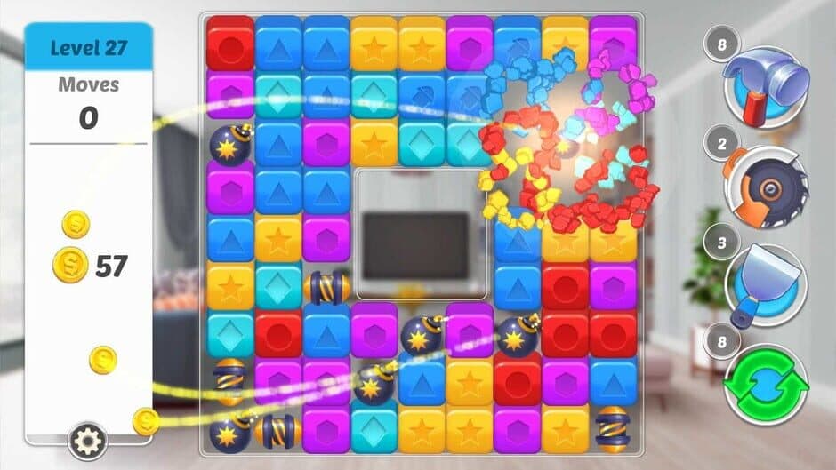 Скриншот 5 из Home Designer: Makeover Blast