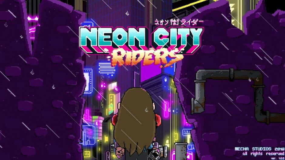 Скриншот 1 из Neon City Riders: Super-Powered Edition