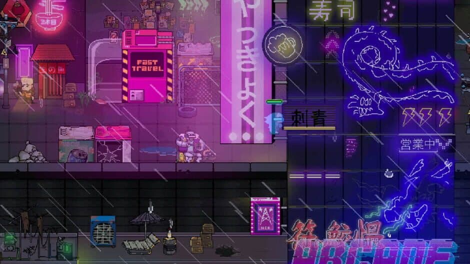 Скриншот 8 из Neon City Riders: Super-Powered Edition