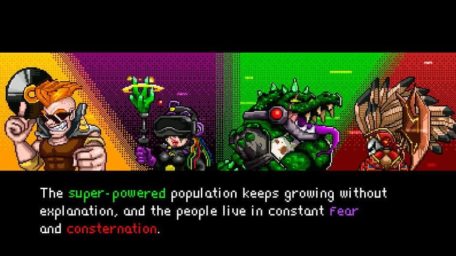 Скриншот 12 из Neon City Riders: Super-Powered Edition