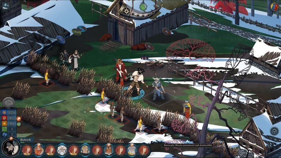 Скриншот 11 из The Banner Saga Trilogy: Stoic Edition