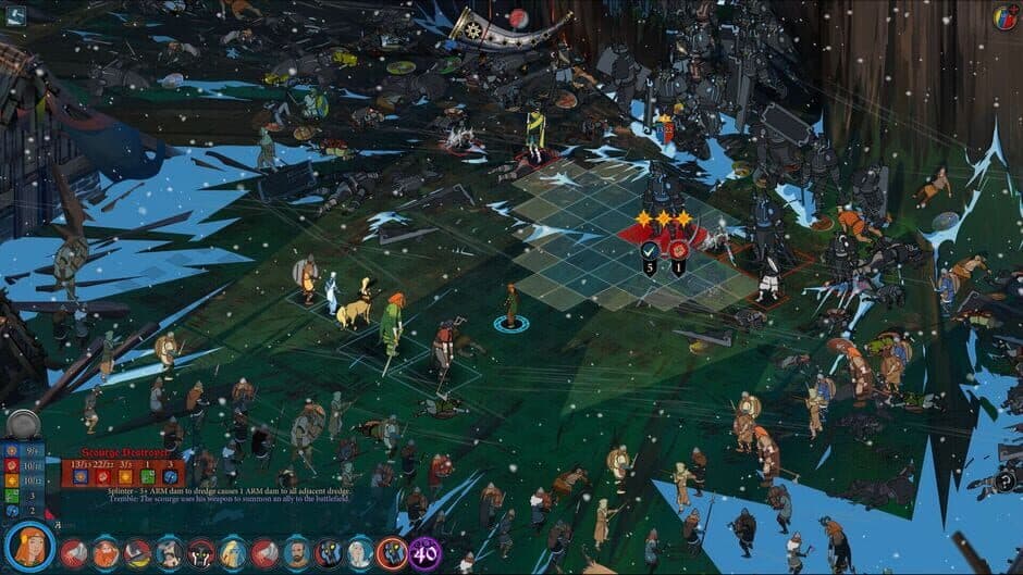 Скриншот 12 из The Banner Saga Trilogy: Stoic Edition