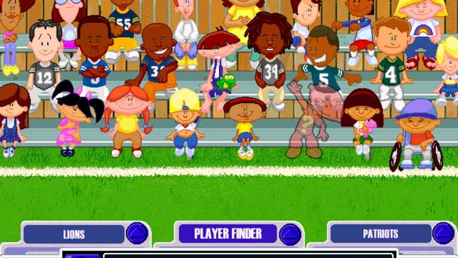 Скриншот 1 из Backyard Football 2002