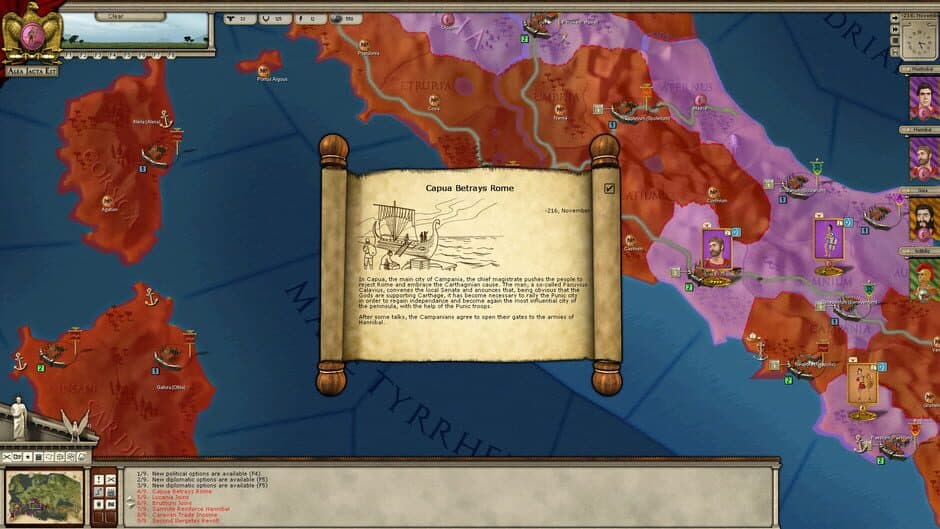 Скриншот 1 из Alea Jacta Est: Hannibal Terror of Rome