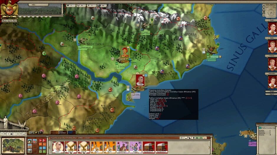Скриншот 3 из Alea Jacta Est: Hannibal Terror of Rome