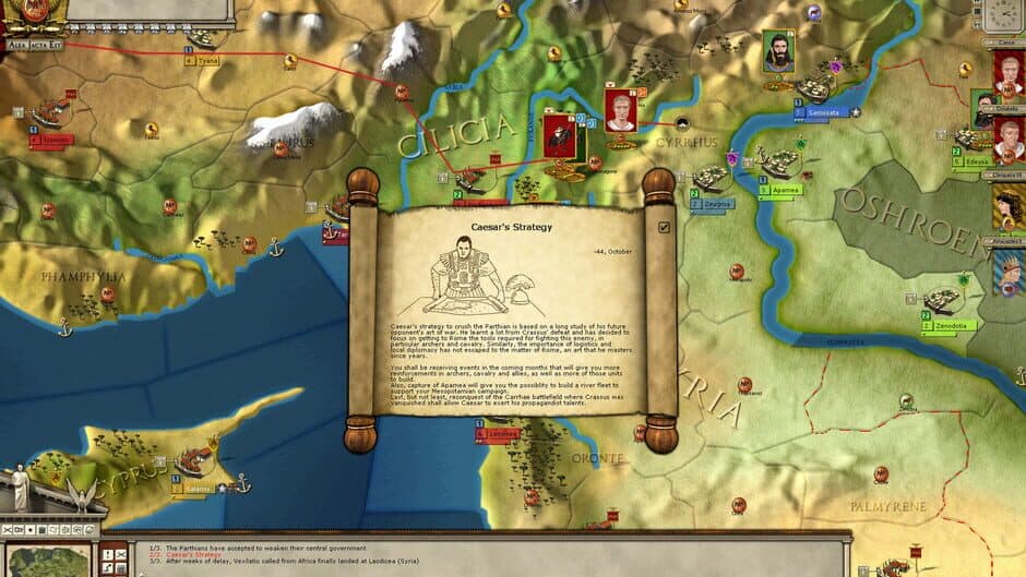 Скриншот 4 из Alea Jacta Est: Parthian Wars