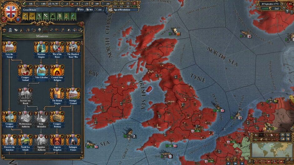Скриншот 1 из Europa Universalis IV: Rule Britannia - Immersion Pack