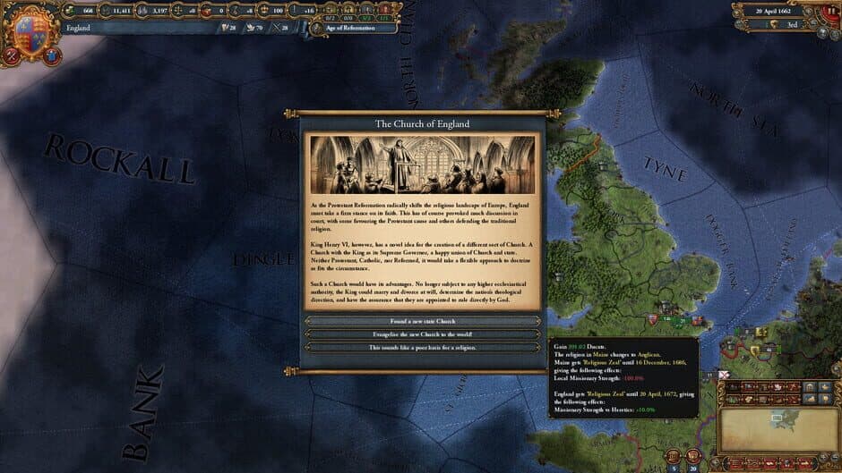 Скриншот 2 из Europa Universalis IV: Rule Britannia - Immersion Pack
