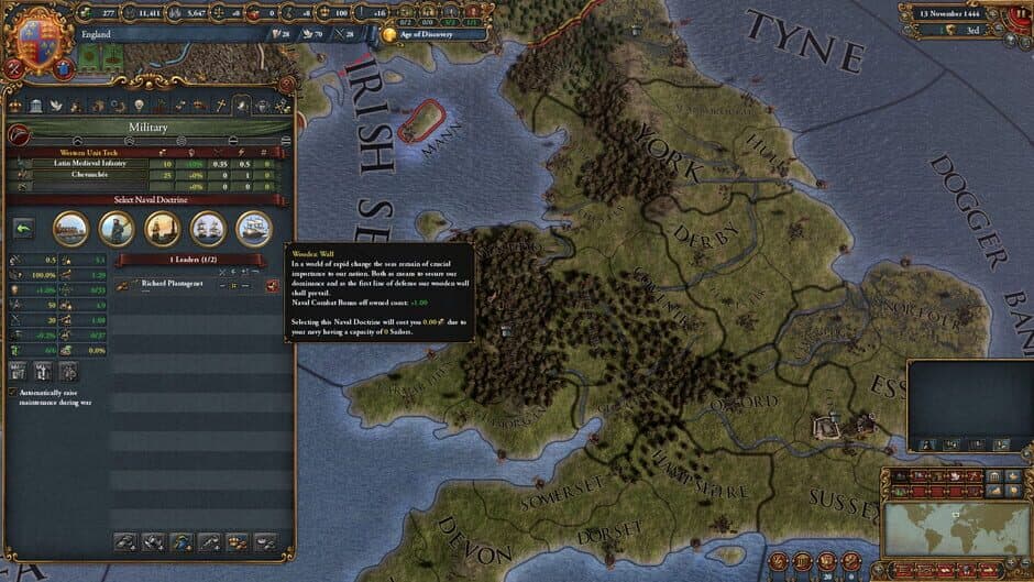 Скриншот 4 из Europa Universalis IV: Rule Britannia - Immersion Pack