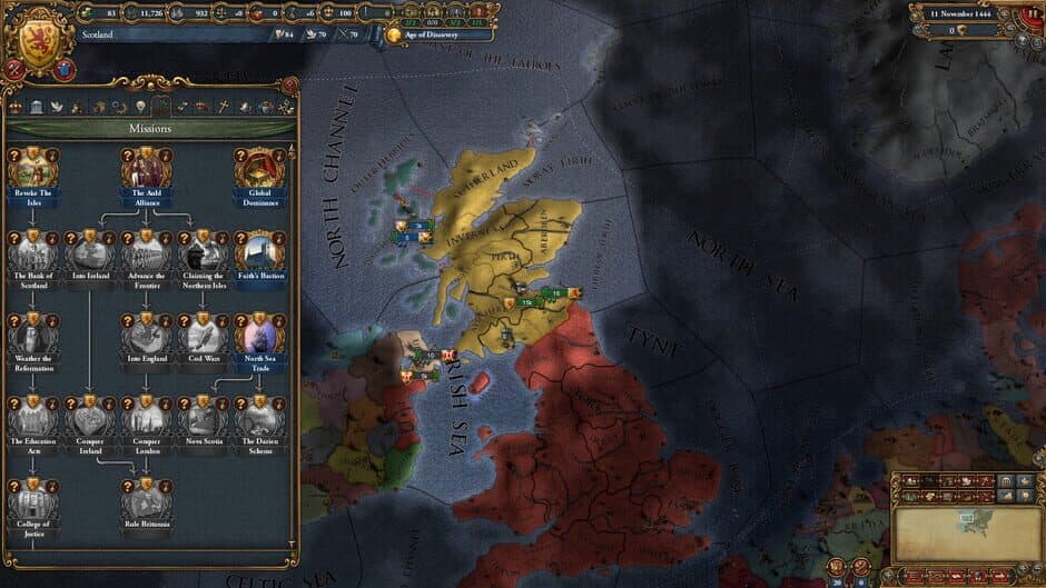 Скриншот 6 из Europa Universalis IV: Rule Britannia - Immersion Pack