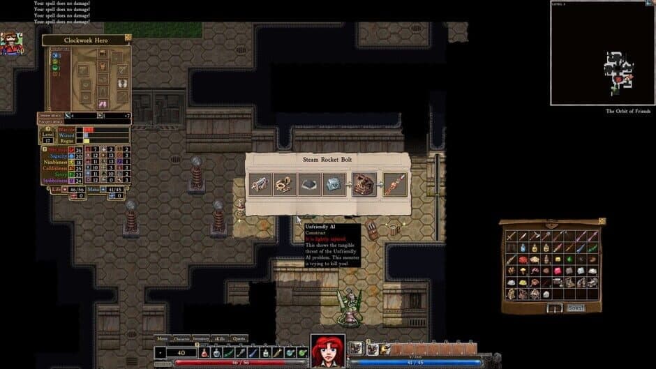 Скриншот 1 из Dungeons of Dredmor: You Have to Name the Expansion Pack
