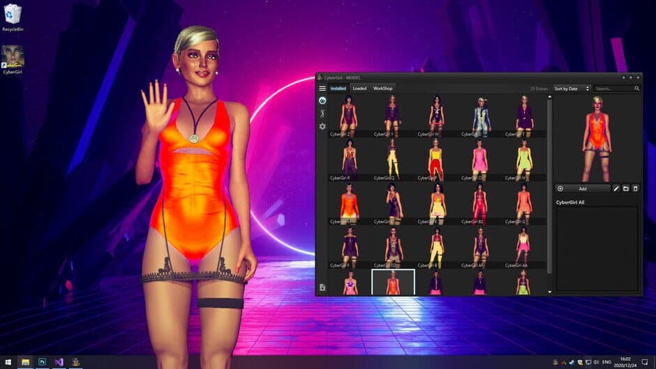Скриншот 4 из CyberWaifu
