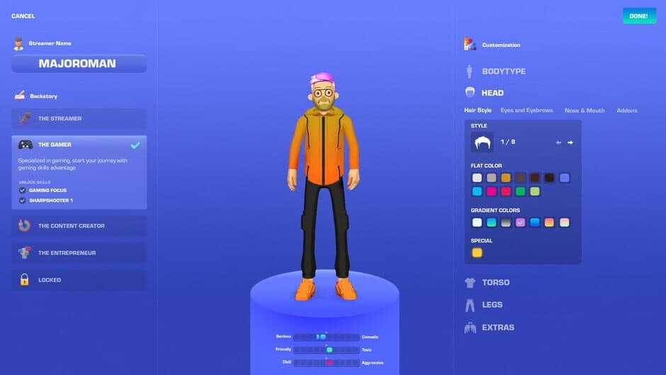 Скриншот 2 из StreamGods: Streamer Tycoon