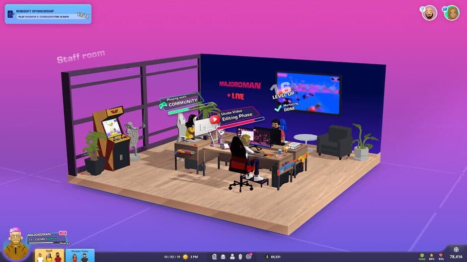 Скриншот 5 из StreamGods: Streamer Tycoon