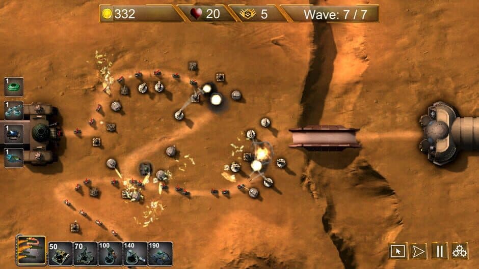 Скриншот 3 из Marswar TD