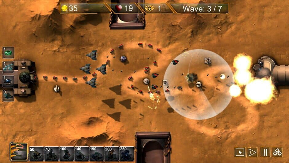 Скриншот 1 из Marswar TD