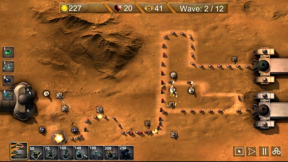 Скриншот 4 из Marswar TD
