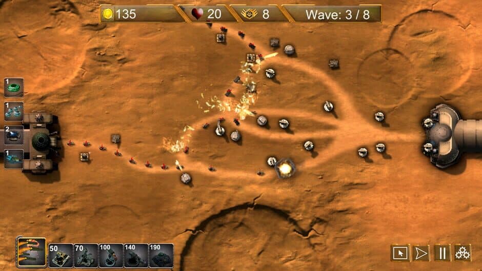 Скриншот 7 из Marswar TD