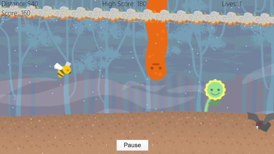 Скриншот 1 из Flappy Bee