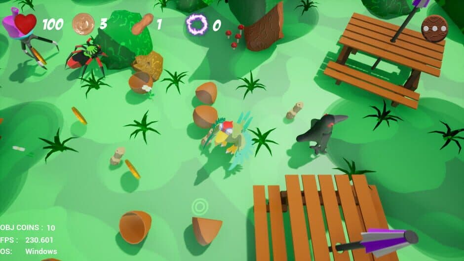 Скриншот 1 из Sqwark! A Nutty Adventure