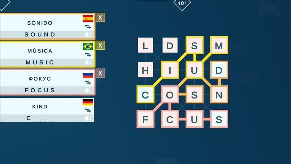 Скриншот 4 из Mini Words: Polyglot