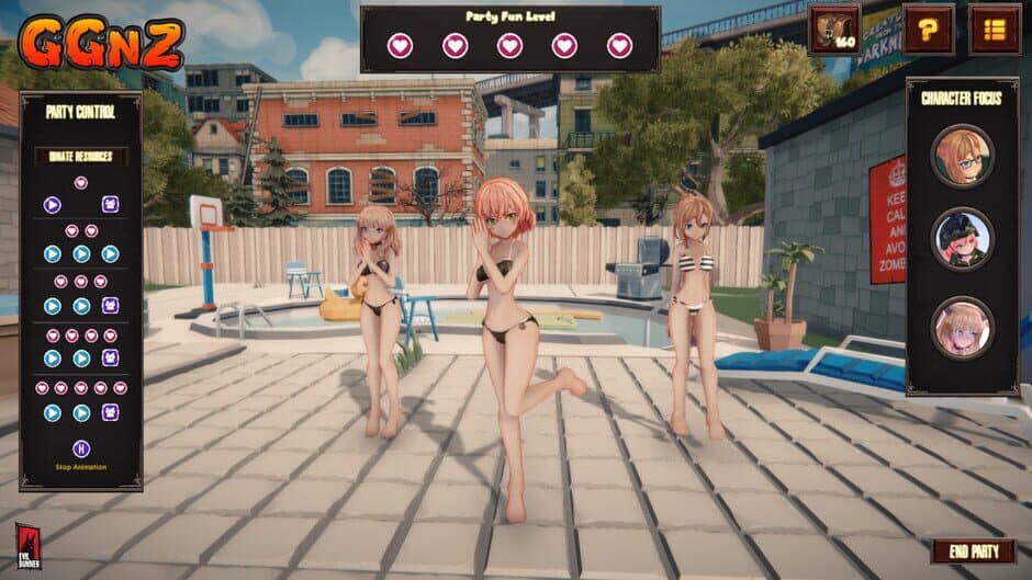 Скриншот 4 из Girls Guns and Zombies
