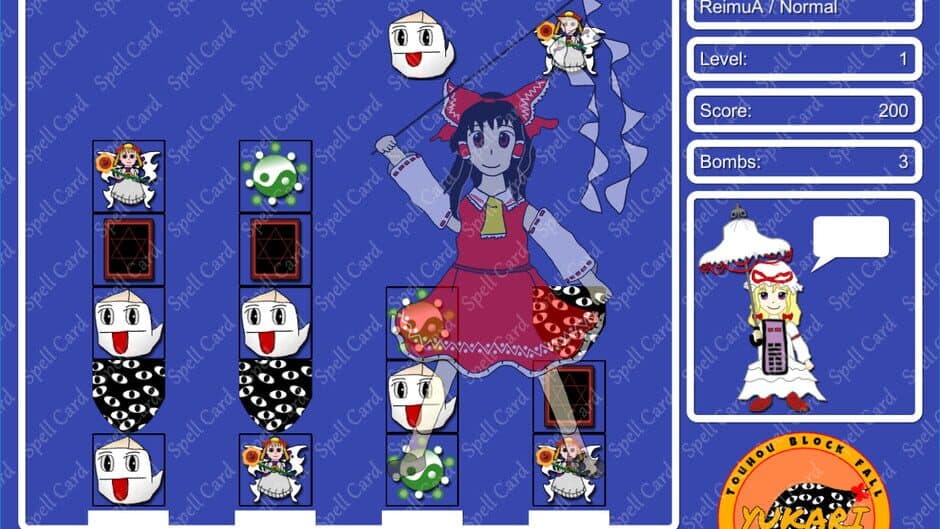 Скриншот 2 из Touhou Block Fall: Yukari