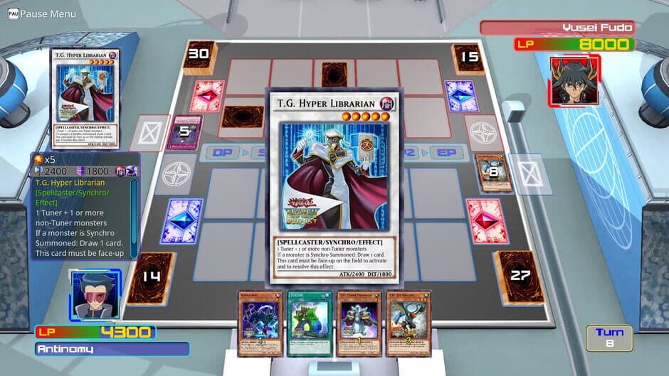 Скриншот 1 из Yu-Gi-Oh! Legacy of the Duelist: 5D's For the Future