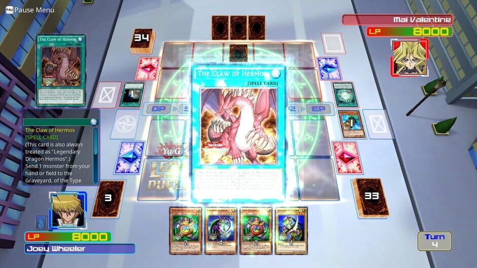 Скриншот 4 из Yu-Gi-Oh! Legacy of the Duelist: Waking the Dragons - Joey’s Journey