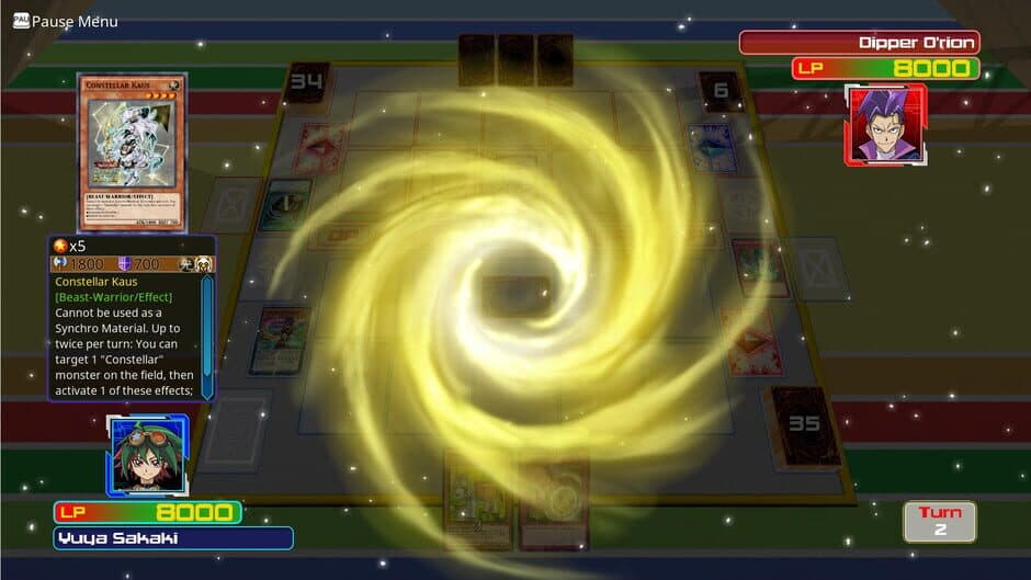 Скриншот 4 из Yu-Gi-Oh! Legacy of the Duelist: Arc-V Sora and Dipper