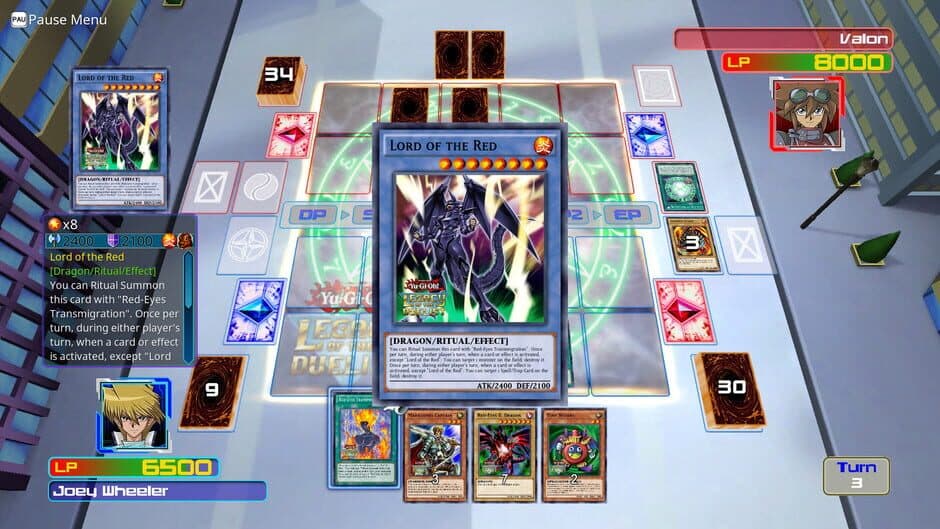 Скриншот 2 из Yu-Gi-Oh! Legacy of the Duelist: Waking the Dragons - Joey’s Journey