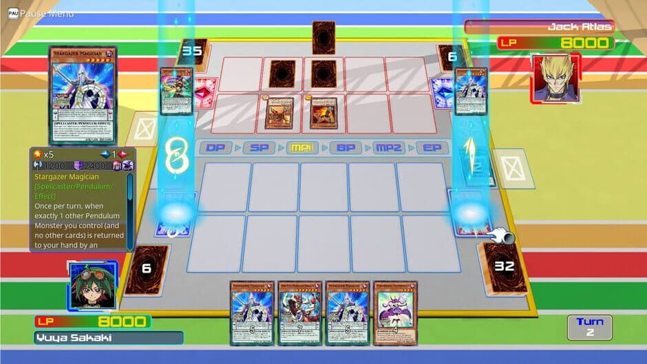 Скриншот 2 из Yu-Gi-Oh! Legacy of the Duelist: Arc-V - Jack Atlas vs Yuya