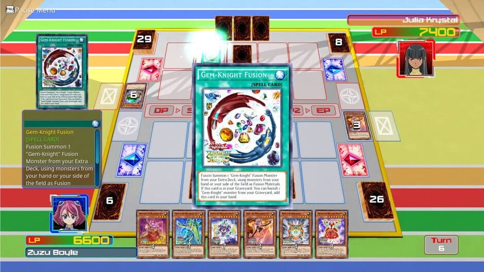 Скриншот 5 из Yu-Gi-Oh! Legacy of the Duelist: Arc-V Zuzu v. Julia