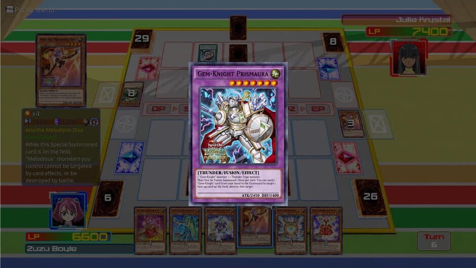 Скриншот 3 из Yu-Gi-Oh! Legacy of the Duelist: Arc-V Zuzu v. Julia