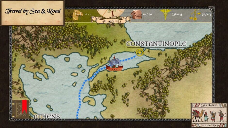 Скриншот 1 из Silk Roads: Caravan Kings