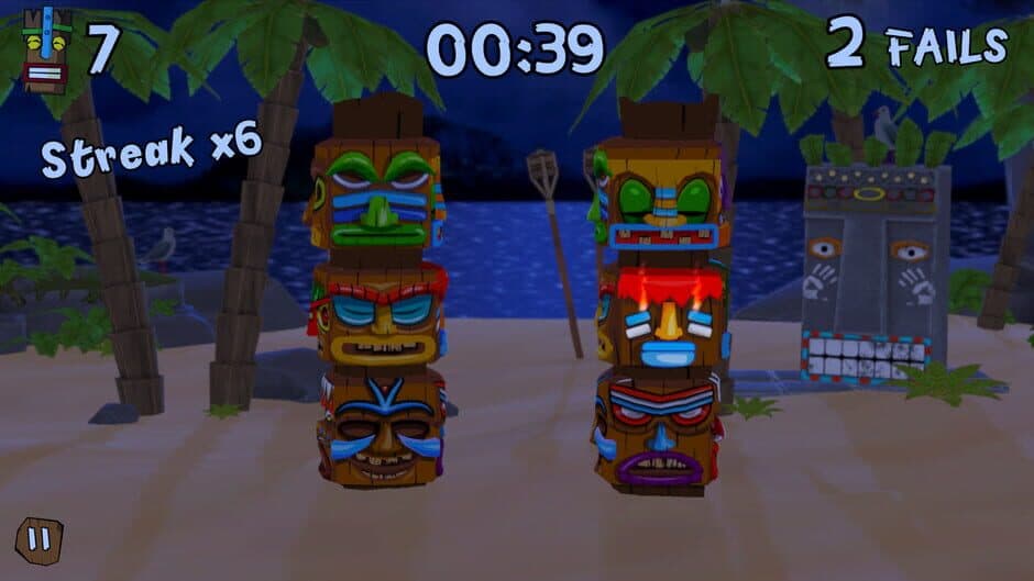 Скриншот 7 из Tiki Tiki: The Tropical Memory Game