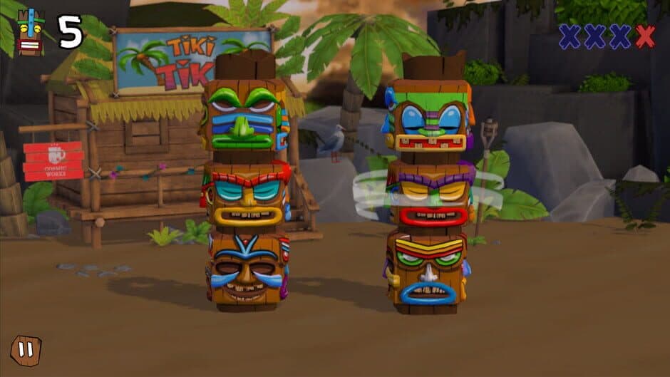 Скриншот 1 из Tiki Tiki: The Tropical Memory Game