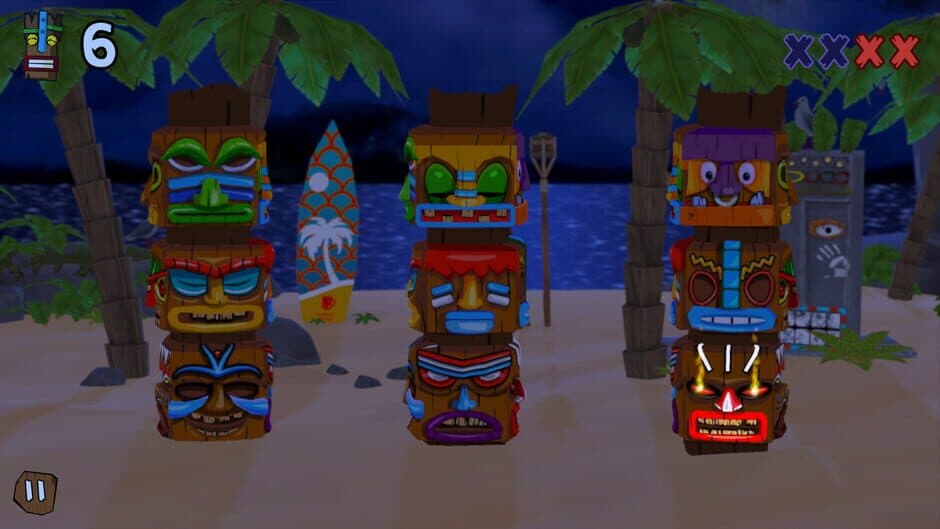 Скриншот 2 из Tiki Tiki: The Tropical Memory Game
