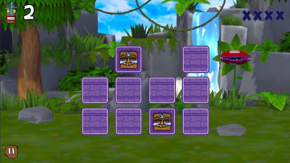 Скриншот 4 из Tiki Tiki: The Tropical Memory Game
