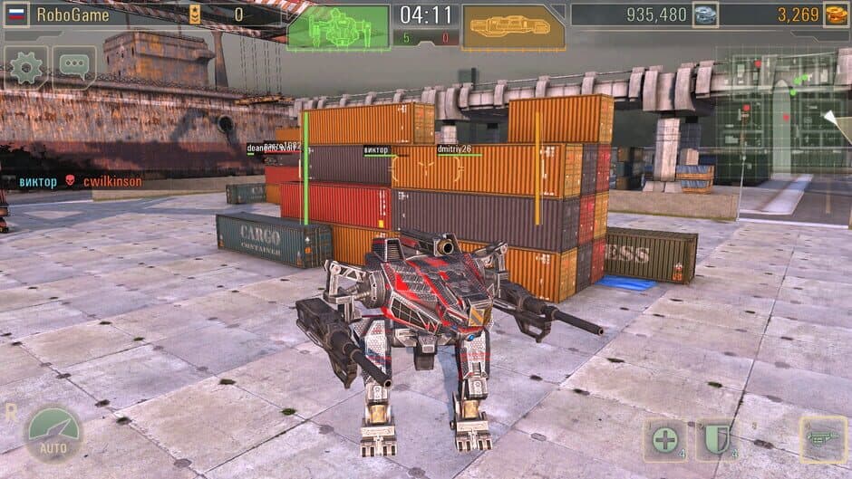 Скриншот 4 из WWR: World of Warfare Robots