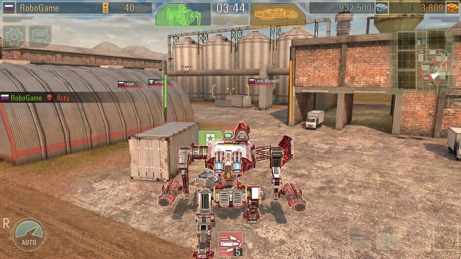 Скриншот 2 из WWR: World of Warfare Robots