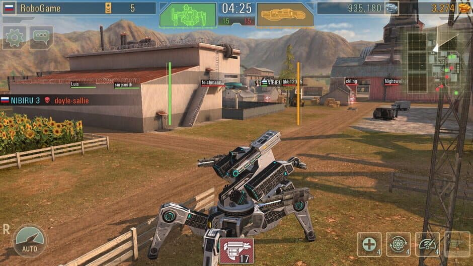 Скриншот 7 из WWR: World of Warfare Robots