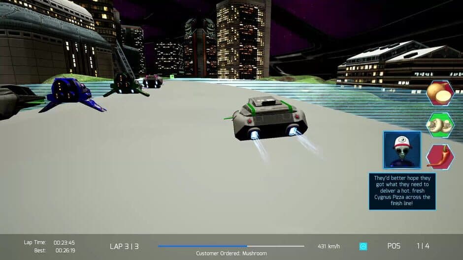 Скриншот 2 из Smugglers of Cygnus: Cygnus Pizza Race