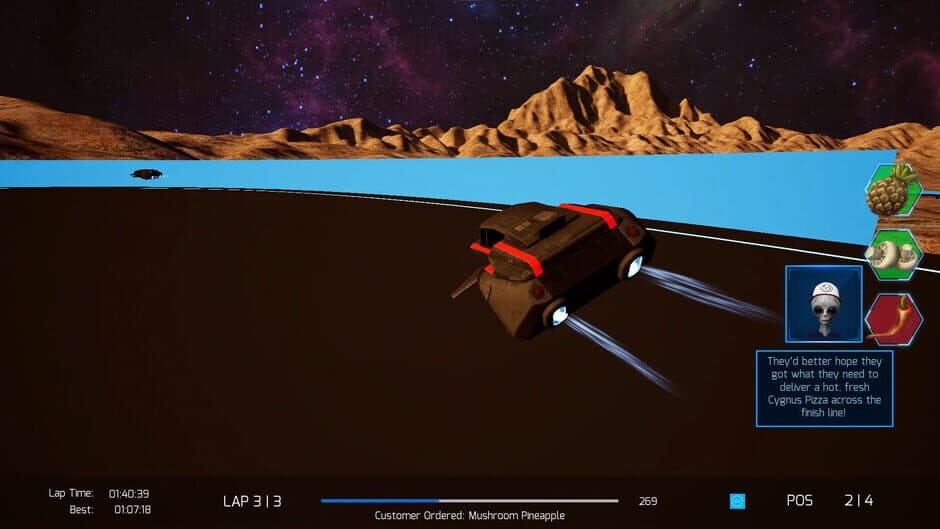 Скриншот 7 из Smugglers of Cygnus: Cygnus Pizza Race
