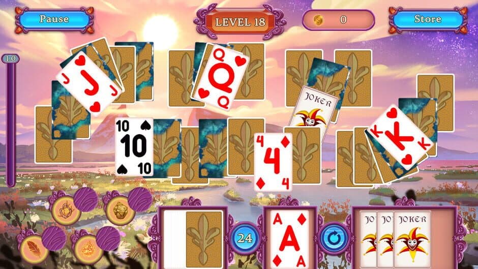 Скриншот 2 из Endless Soul Light Solitaire