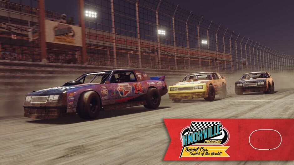 Скриншот 1 из Tony Stewart's All-American Racing: Knoxville Raceway