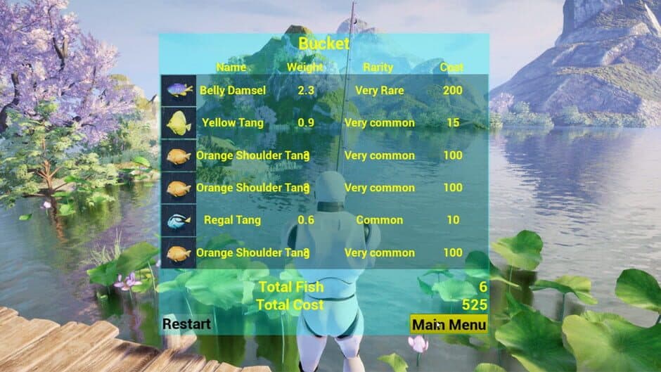 Скриншот 7 из Fishing at Lotus Lakes