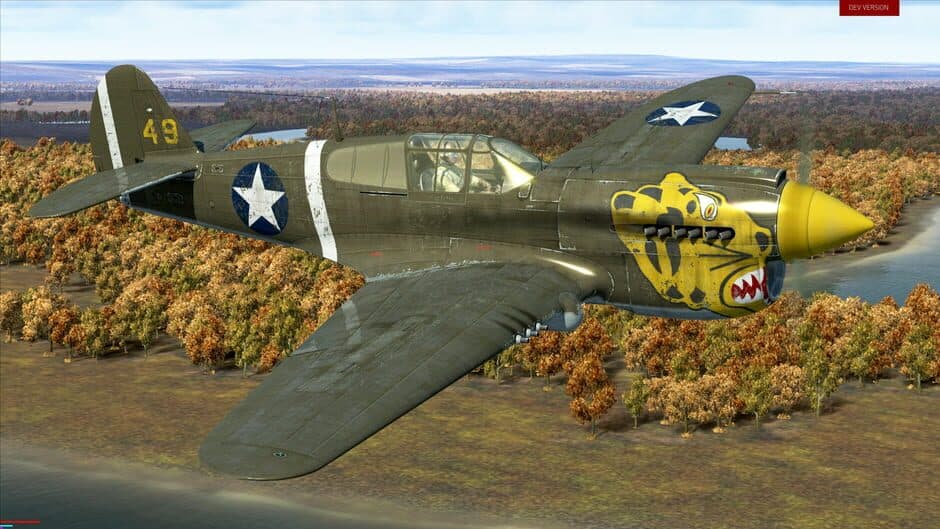 Скриншот 11 из IL-2 Sturmovik: Battle of Stalingrad - P-40E-1 Collector Plane